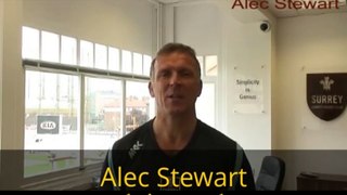 Alec Stewart talks about Saqlain Mushtaq