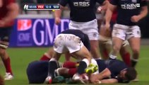 Rugby • La superbe passe entre les jambe de Stuart Hogg • France vs Ecosse • Six Nations 2015