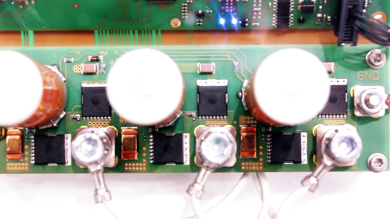 Brushless Motor Control Demo at electronica 2014