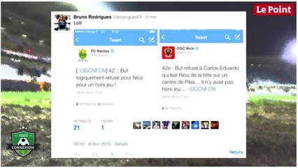 La mauvaise foi des supporters de Nantes et Nice !