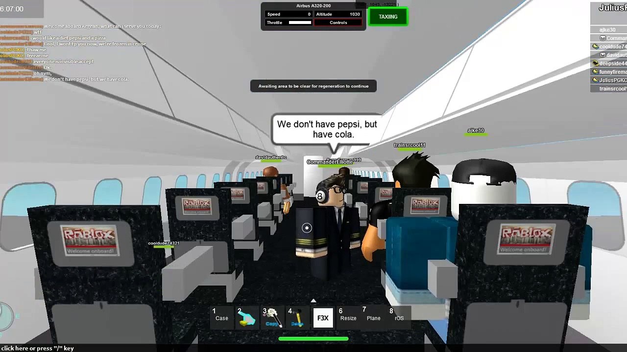 ROBLOX - Aegean A320 Flight