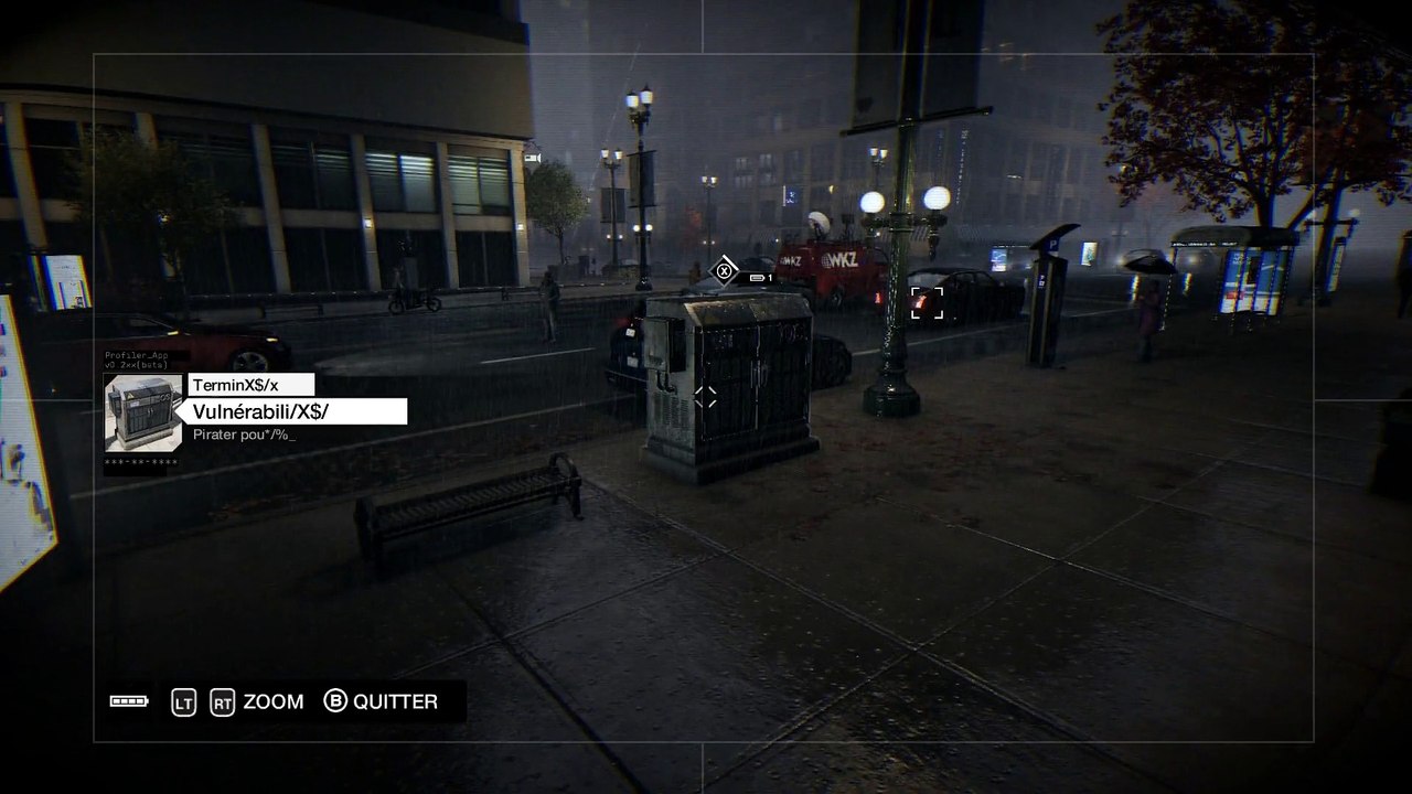 Gameplay Watch Dogs sous la pluie