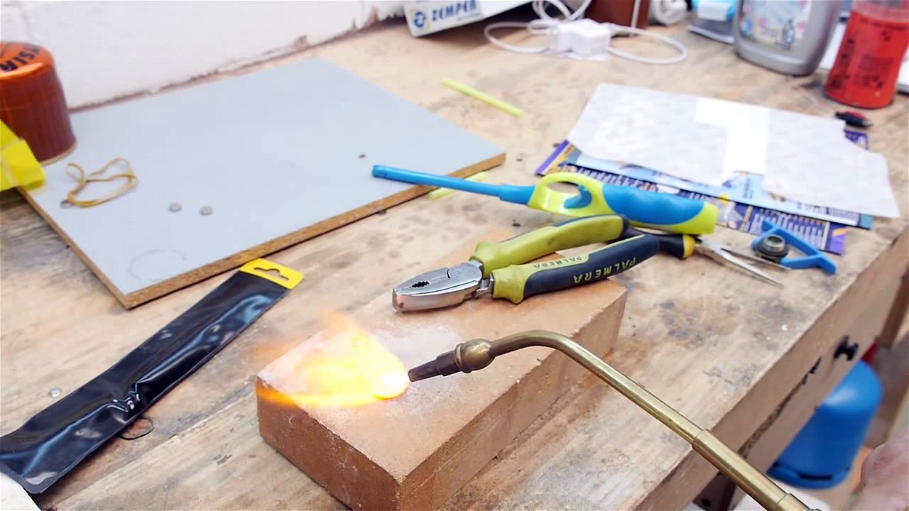 Faire fondre une pièce de 10 centimes