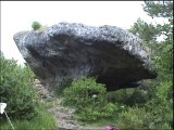 Sur les corniches du Causse Noir