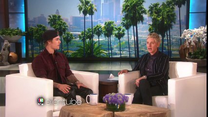 Justin Bieber Ve Ellen'i Tuvalette Basmak