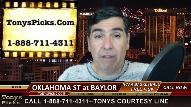 Baylor Bears vs. Oklahoma St Cowboys Free Pick Prediction NCAA College Basketball Odds Preview 2-9-2015