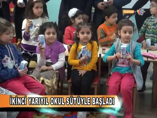İKİNCİ YARIYIL OKUL SÜTÜYLE BAŞLADI