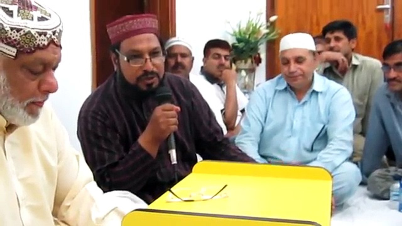 Naat Sarkar ki parta ho mein by Khalid Bazmi.