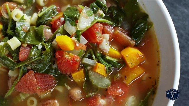 Zuppa di Minestre (Minestrone Soup) - Le Gourmet TV