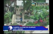 Fuertes aguaceros de este viernes generaron varias emergencias en Guápiles
