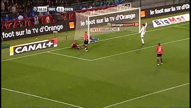 08/05/10 : Jérôme Leroy (60') : Rennes - Nice (2-2)