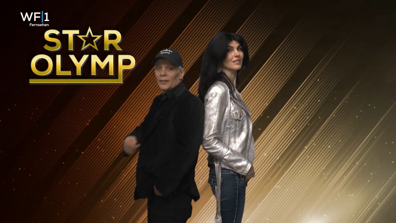 TV- Musiksendung 'Star Olymp' mit Janine White u. Andy Moor