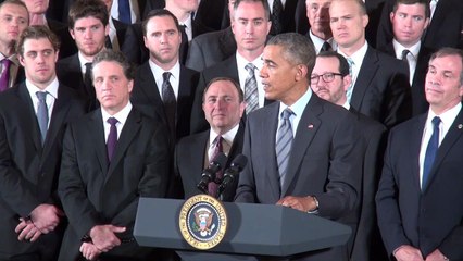 LA champs honored at White House