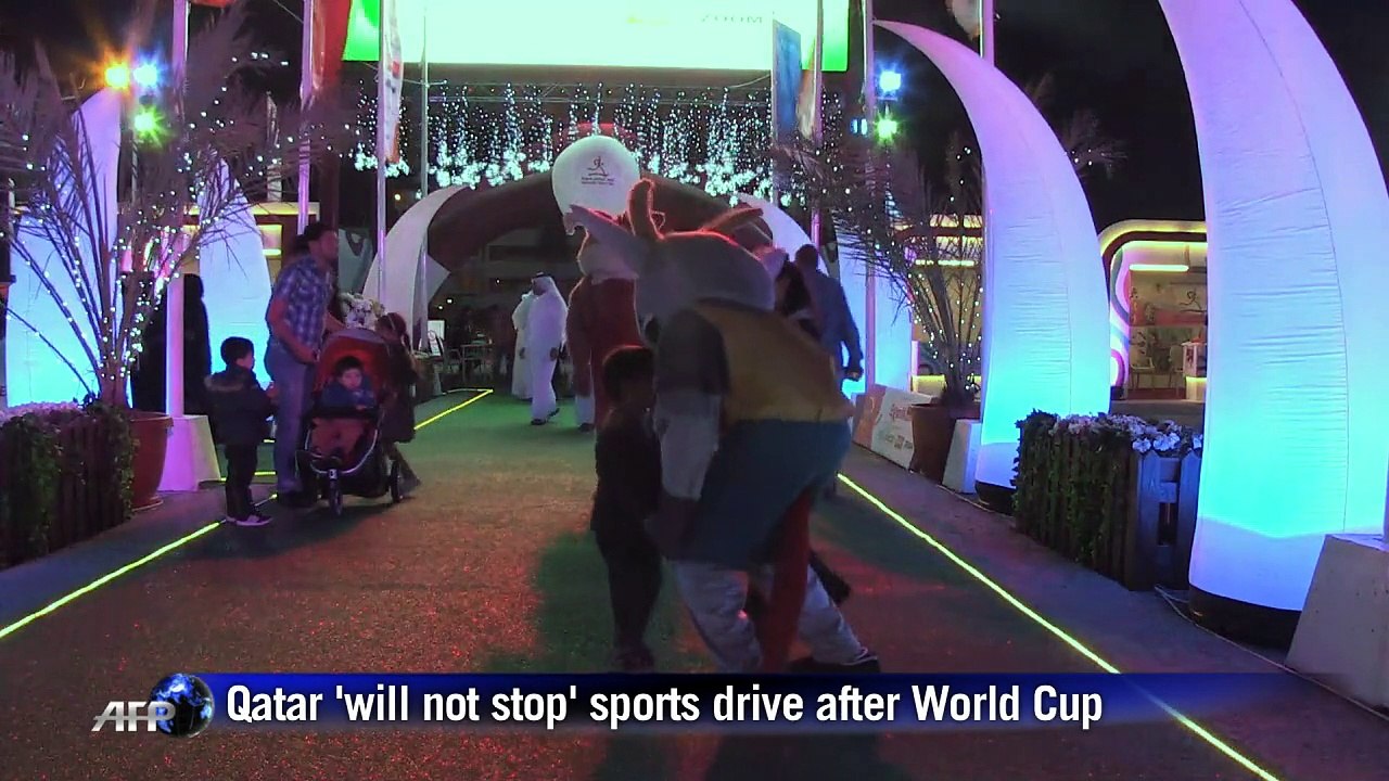 Qatar 'will not stop' sport drive after World Cup