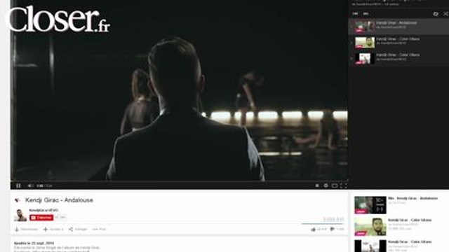 Clip Buzz : Kendji Girac cartonne avec son clip Andalouse