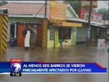 Lluvias causan fuertes inundaciones en Alajuela