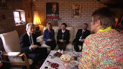 Geert Wilders bezoekt gedupeerde Groningers - RTV Noord