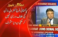Musharraf  again Slapped Indian media on false propaganda (Host Left Early)