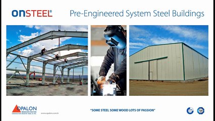 OPALON préfabriqués Conteneur Steel Structure Entrepôt Hangar Atelier ONSTEEL