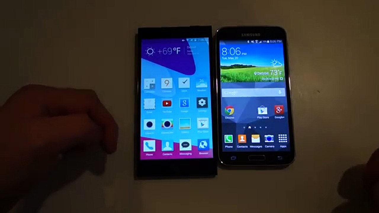 BLU Life Pure XL vs Samsung Galaxy S5 Speed Test