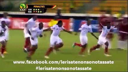 Un esultanza spettacolare in Coppa D'Africa.