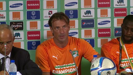 Copa África - Yaya Toure y Renard, tras la consecución del título