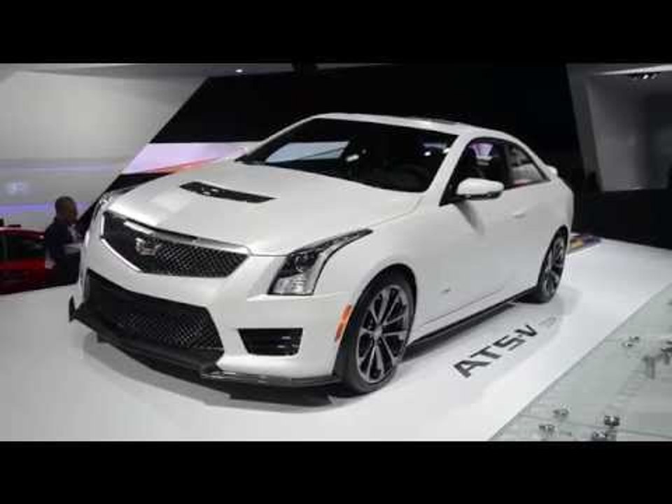2016 Cadillac ATS-V Sedan & Coupe Walkaround - NAIAS 2015