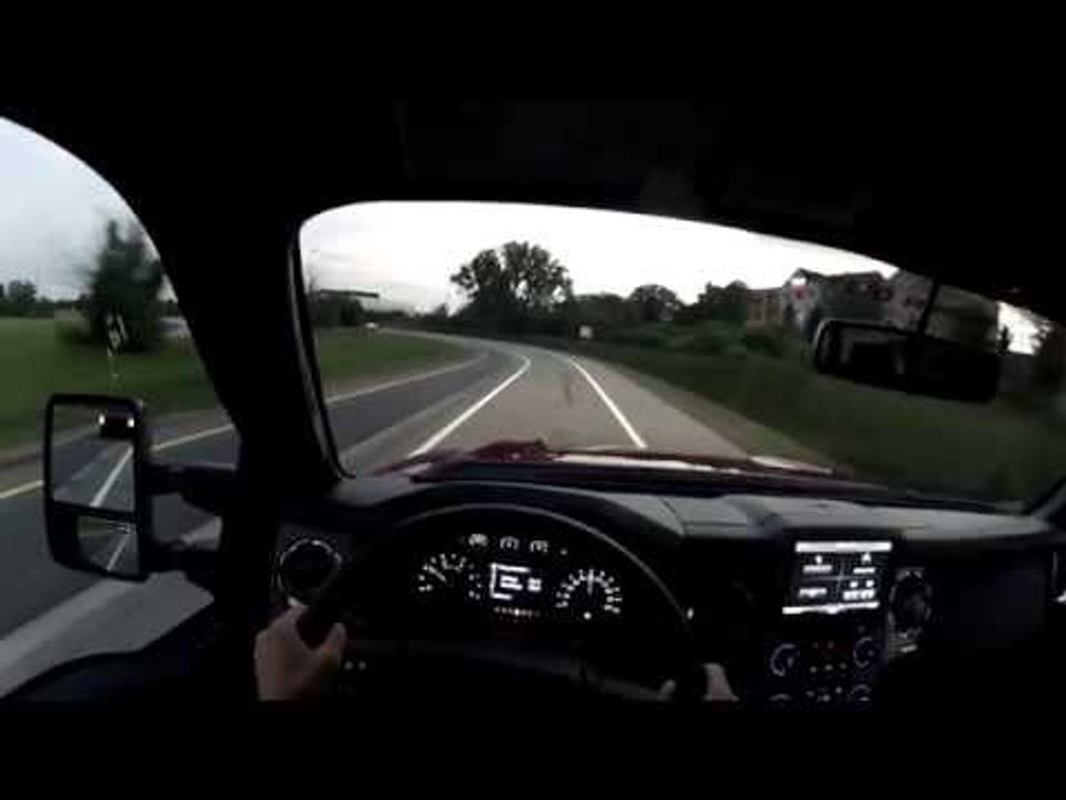 2014 Ford F-350 Super Duty - WR TV POV Evening Drive