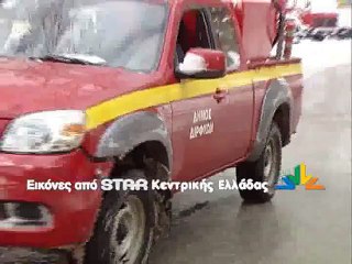 Νέο κύμα χιονιά στην Εύβοια