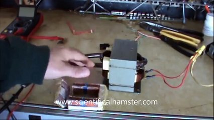 DIY Homemade Microwave Spot Welder  See Description