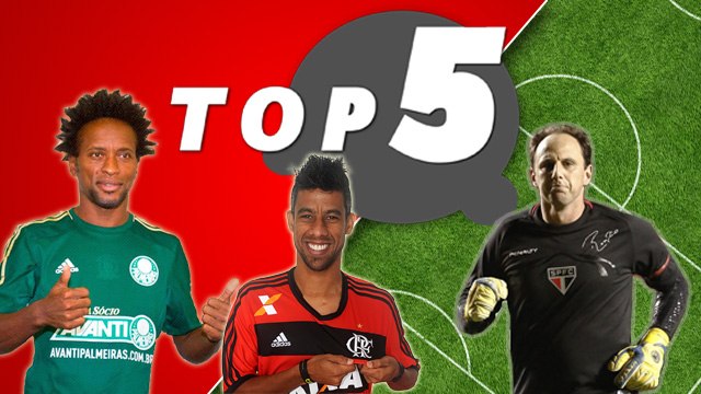 Top5: Veja os 'velhinhos' que estão com tudo nos gramados