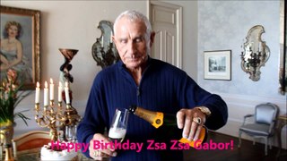 Christy Oldham Interviews Frederic Prinz Von Anhalt about Zsa Zsa Gabor 98th Birthday