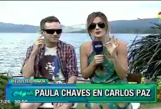 Paula en Este es el Show (desde Calos Paz) - 09 de Febrero