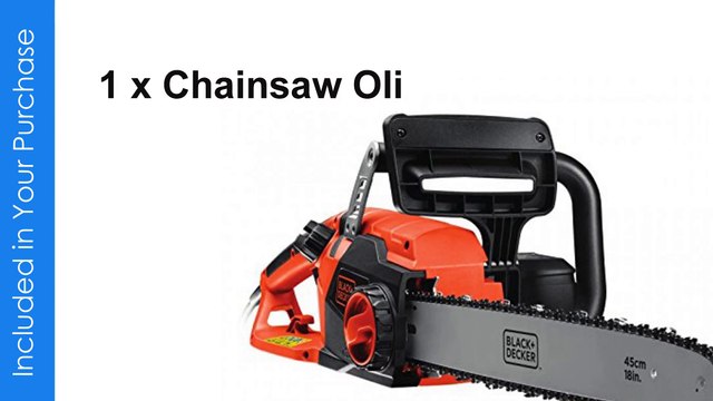 BLACK+DECKER CS2245-GB 45cm 2200W Chainsaw Corded