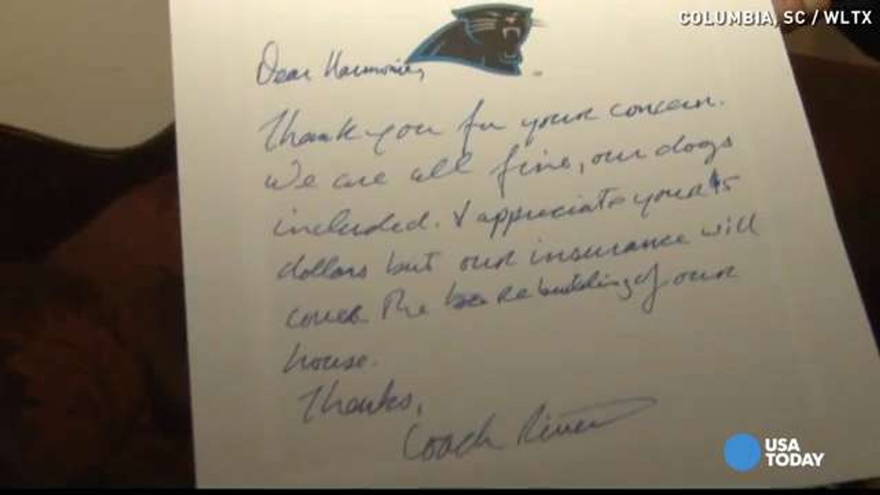 9-year-old donates 'tooth fairy money' to NFL coach