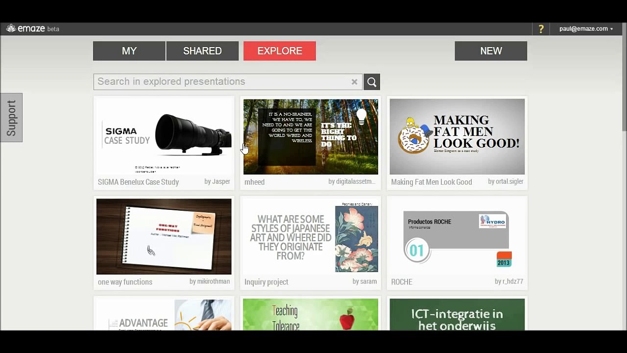 Presentation Tutorials  - How to create great power point presentations ,with Emaze  - Highly recommended slide designs