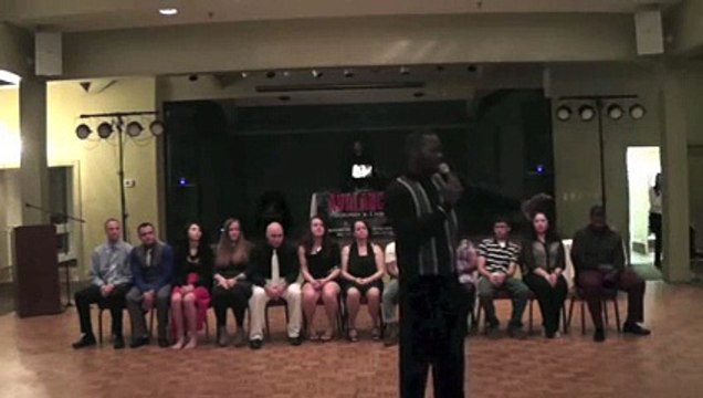 Comedy Hypnotist Derrick Watkins Corporate Show Clip.mp4