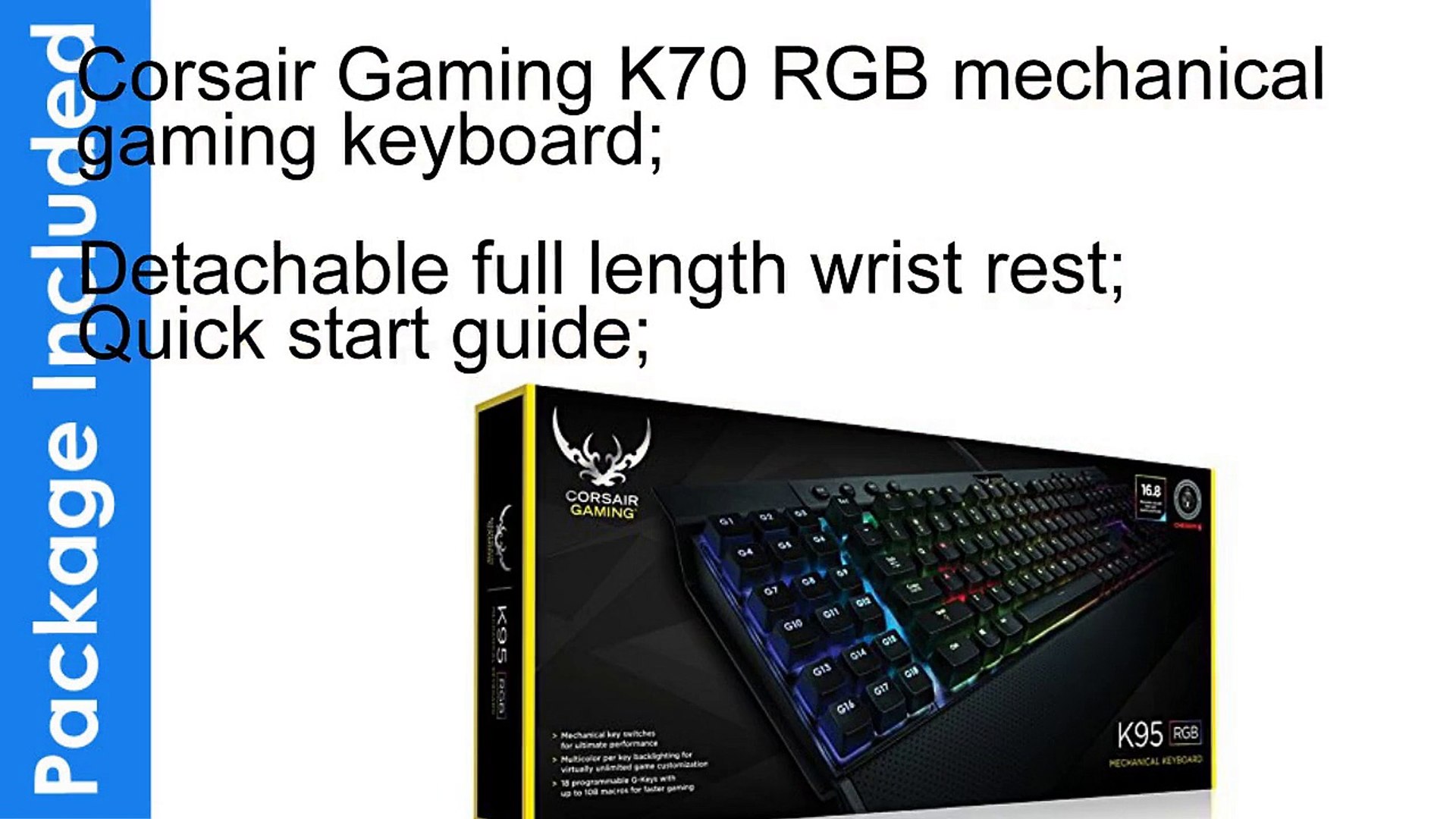 Corsair Gaming CH-9000061-UK Gaming Keyboard