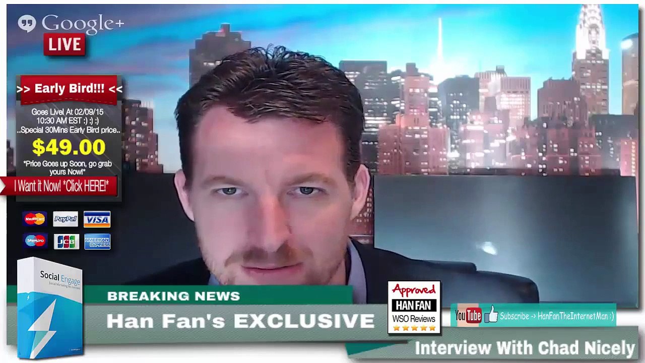 Social Engage - Han Fans EXCLUSIVE Interview With Chad Nicely