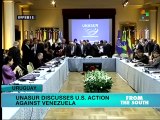 UNSUR Foreign Ministers meeting continues in Uruguay