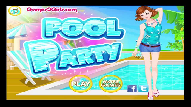 아이 들을 위한 게임을 드레스 ► 에밀리의 수영장 파티 드레스 최대 게임