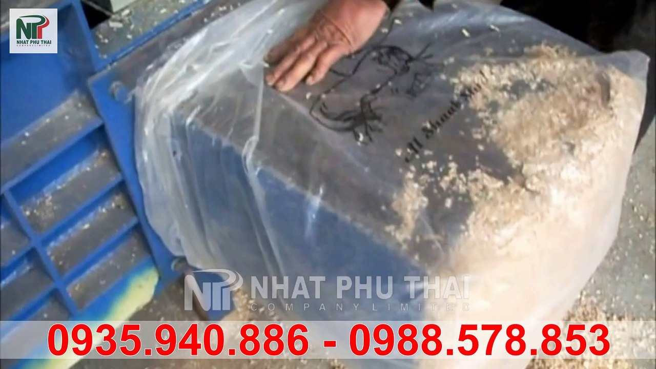 Máy Ép Khối Dăm Bào Nhập Khẩu Tại Việt Nam