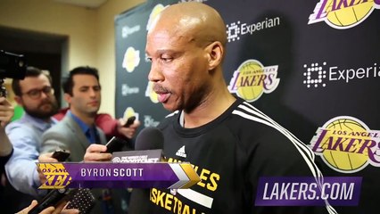 Reggie Jackson Pass to Dion Waiters Reverse Layup - Clippers vs Thunder - February 8, 2015 - NBA