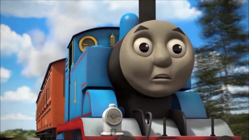 Spongebob Thomas The Tank Engine