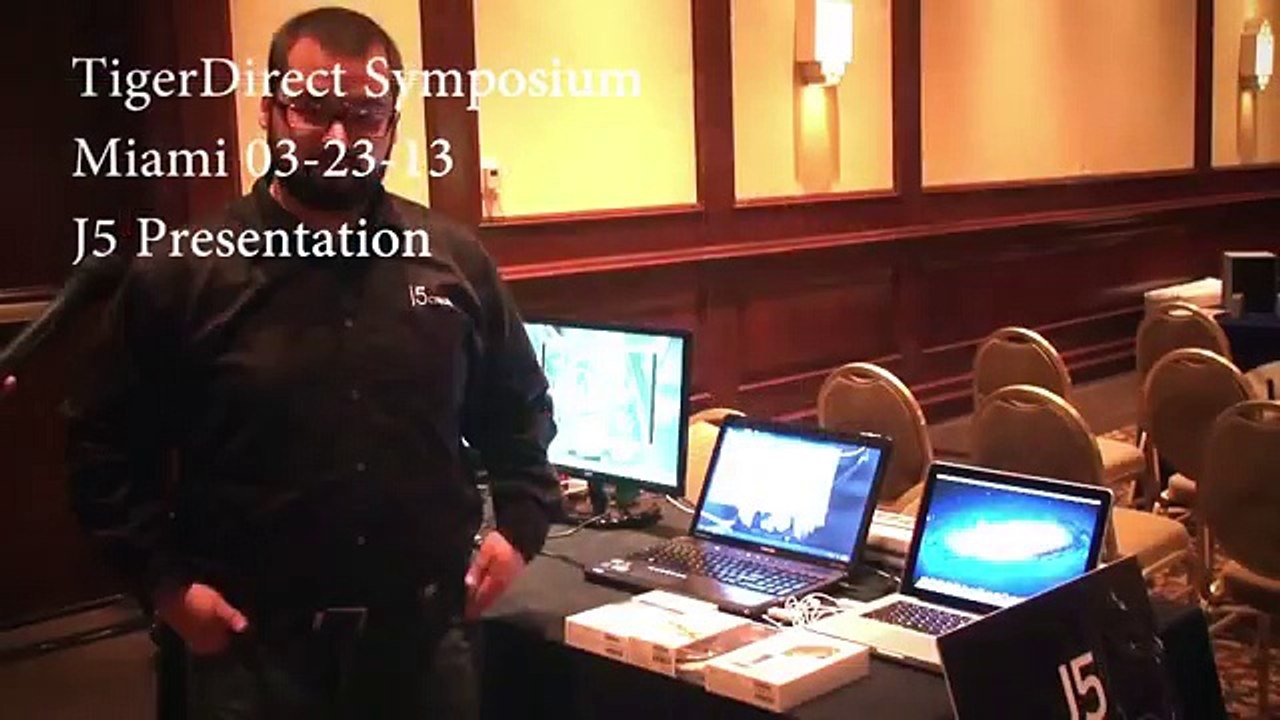 TigerDirect TV Tiger Symposium Product Profile J5 Create