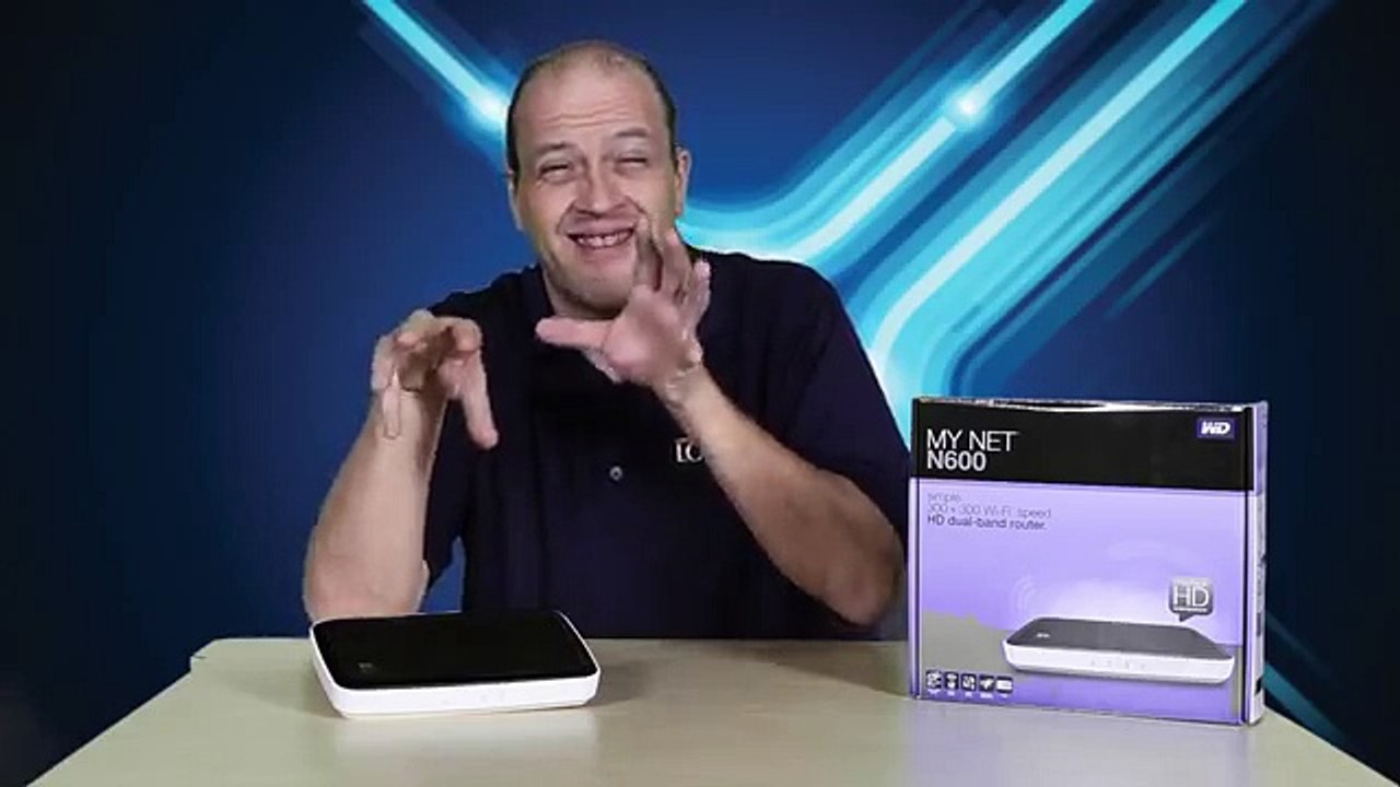 TigerDirect TV WD My Net N600 WiFi Router