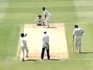 Allan Lamb magnificent sweep shot, 4 beautiful runs, 1992