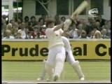 Allan Lamb, David Gower, 6,6,4,4,6,1,4,2 vs Sri Lanka 1983