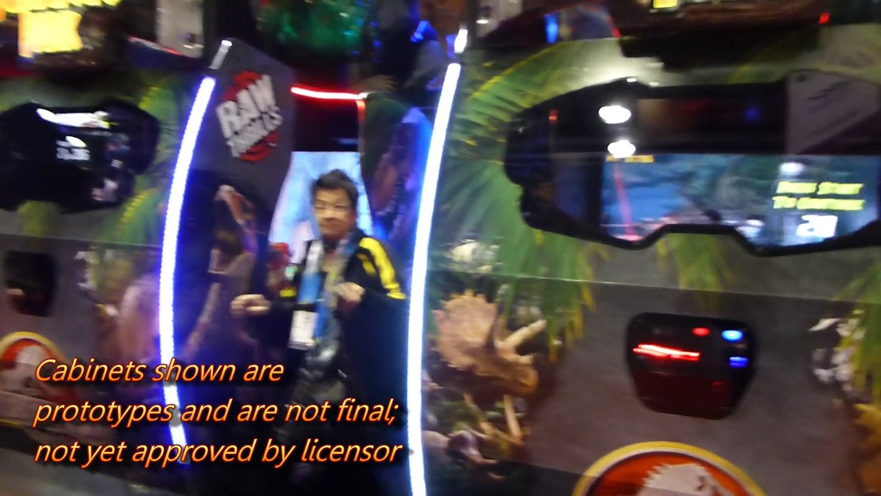 Jurassic Park Arcade by Raw Thrills - Preview - Arcade Heroes