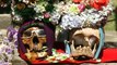 Bolivia celebrates Christmas skulls - skulls Festival in Bolivia